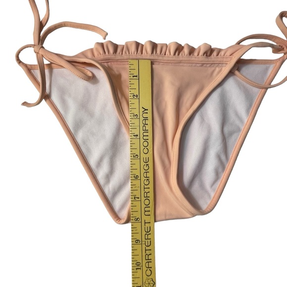 Victorias Secret String Bikini Womens Small Triangle Top Ruffle Beach Sexy Swim - Picture 15 of 16